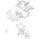 Kenmore 36261021893 gas & burner parts diagram