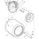 GE DSKS333EC0WH drum diagram