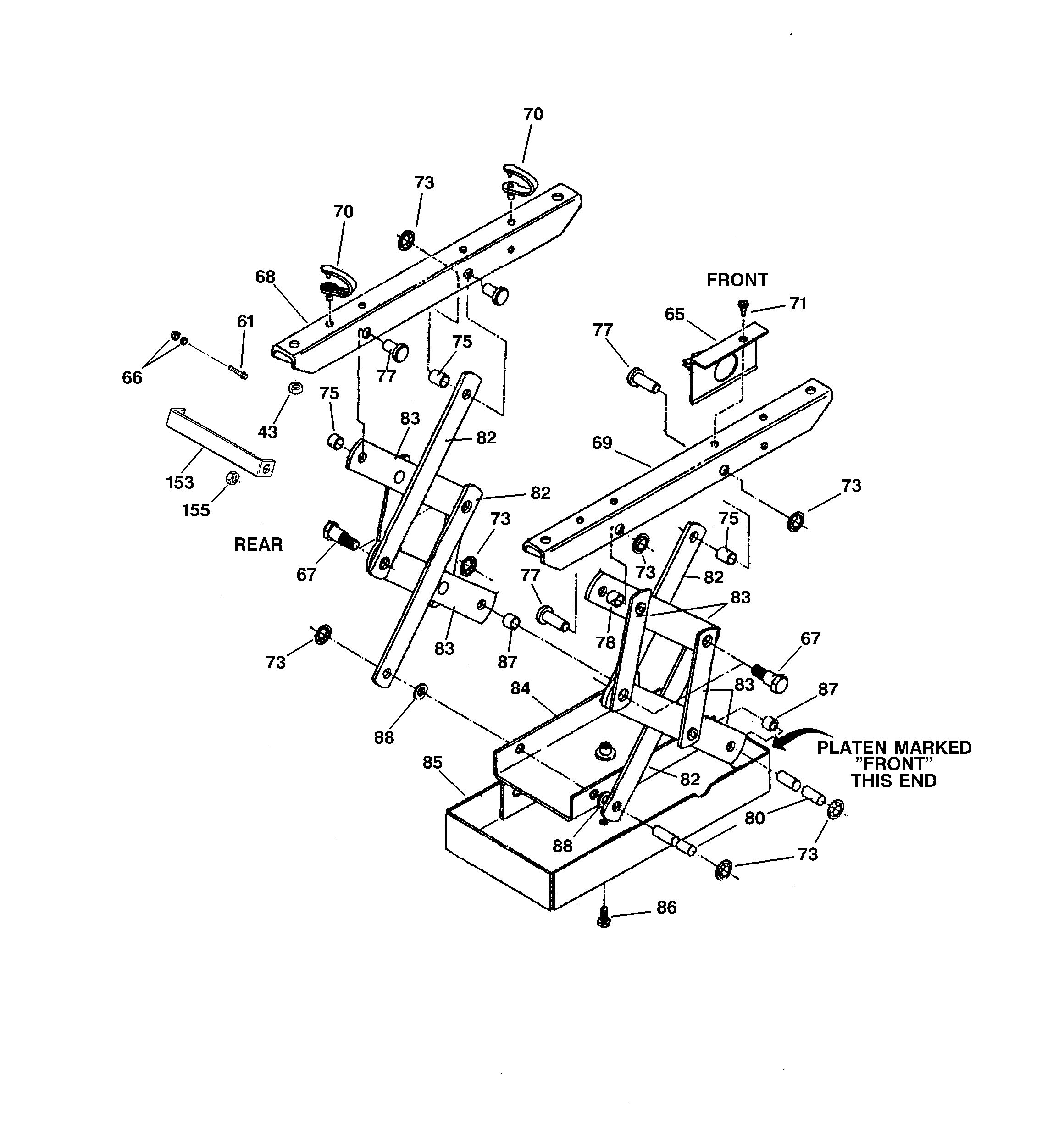 GE ZCG3500DSS-01 frame parts diagram