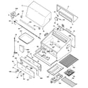 GE ZGG27L21ASS gas grill parts diagram