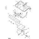 Hotpoint RGB524PEA6WH gas & burner parts diagram