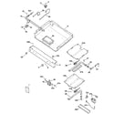 Kenmore 36272320101 gas & burner parts diagram