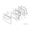 GE JCKS06BF1BB door diagram