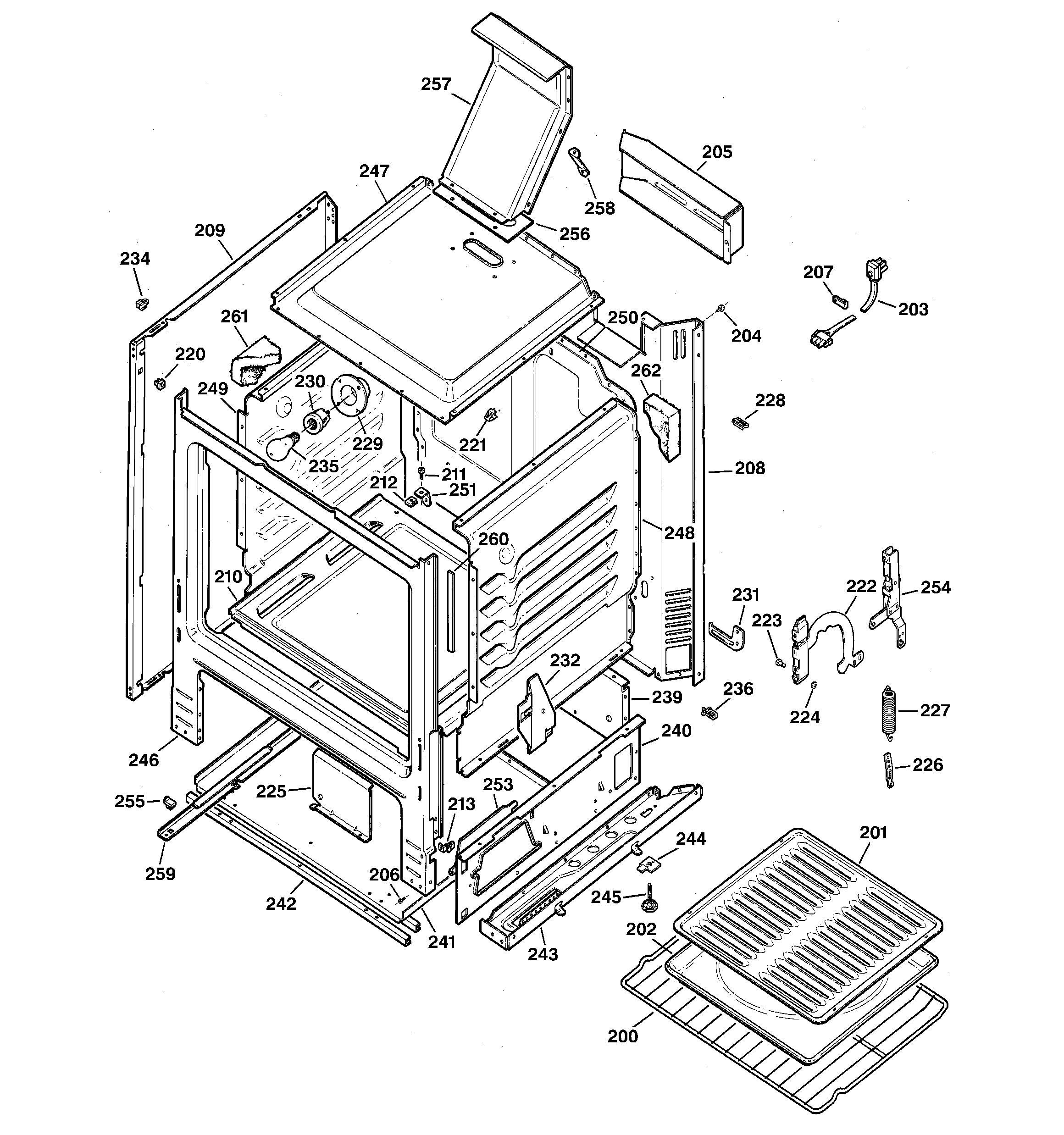 Kenmore 36272286890 body parts diagram