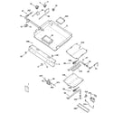 Kenmore 36275585892 gas & burner parts diagram