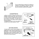 GE PTG25SBMARBS evaporator instructions diagram