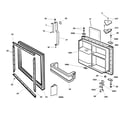 GE TNS22PRCALBS freezer door diagram