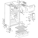 Hotpoint HTH15BBMFRWW cabinet diagram