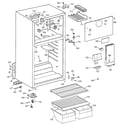 Hotpoint HTS17BBMFLWW cabinet diagram