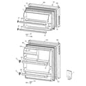 Hotpoint HTR18ABMFRWW doors diagram