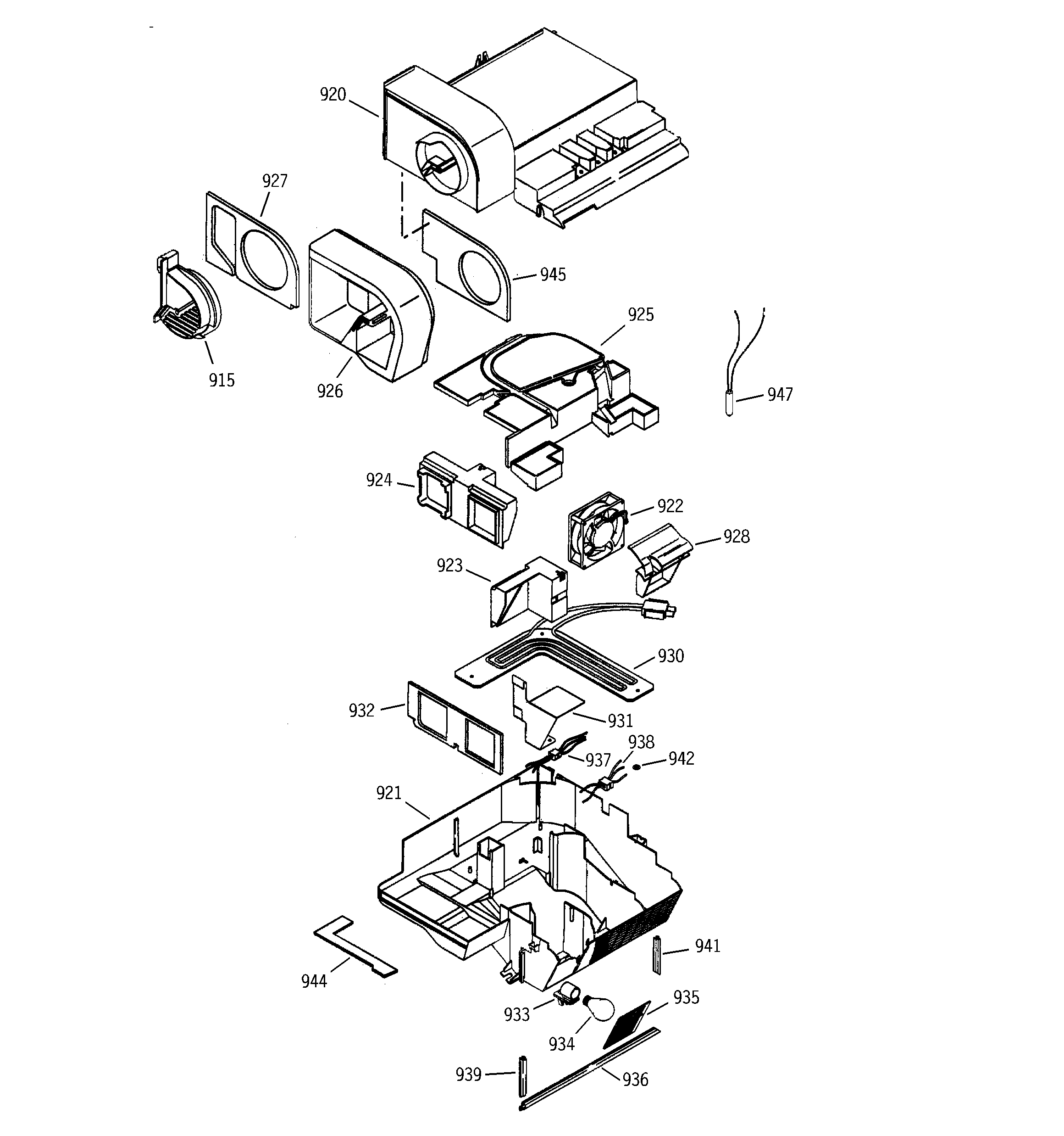 GE PSS25SSNASS custom cool diagram