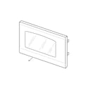 GE JTP86WF1WW microwave door diagram