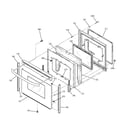 GE EER3001F01SS door diagram