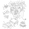 GE JBP69WD2WW body parts diagram