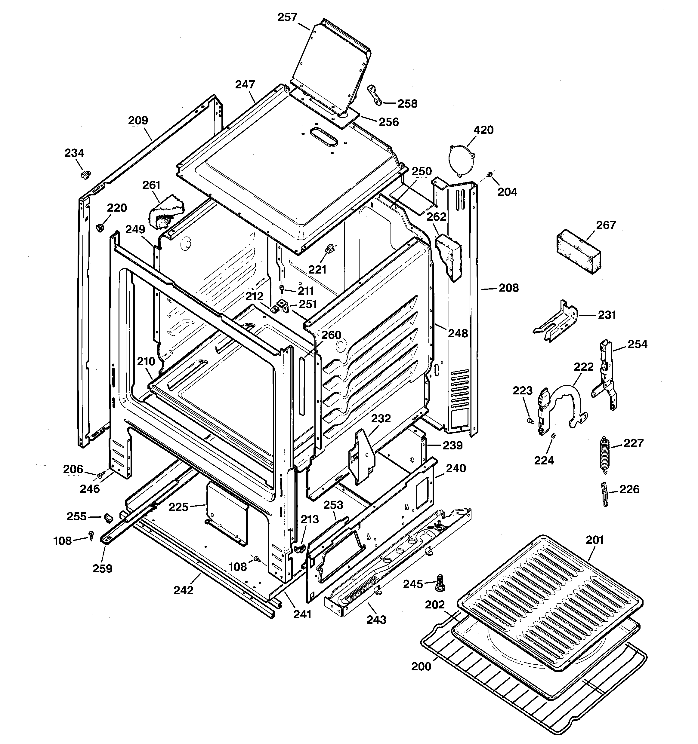 Kenmore 36271090300 body parts diagram