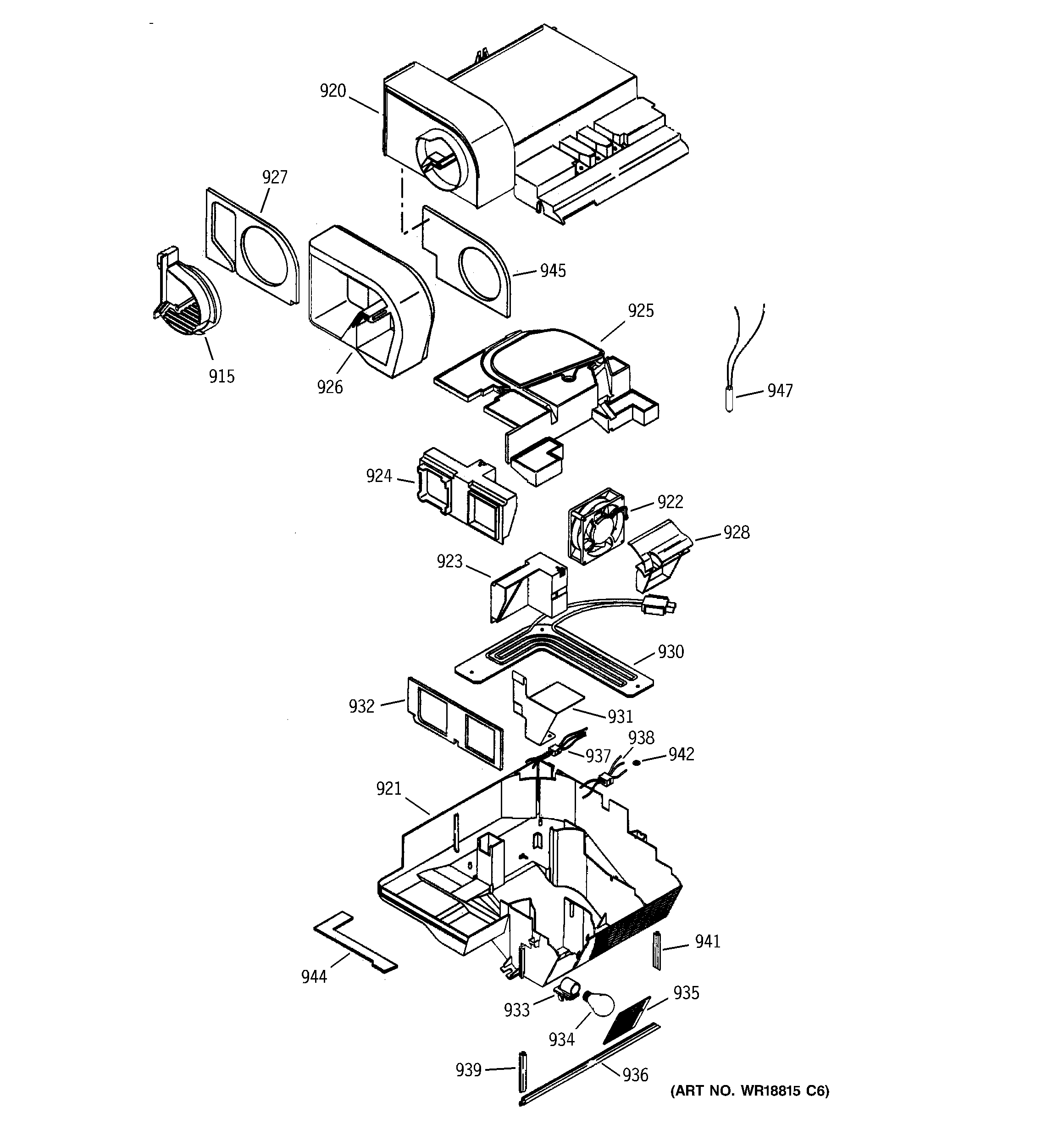 GE ZFSB23DNASS custom cool diagram