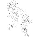 Kenmore 36275949102 gas & burner parts diagram