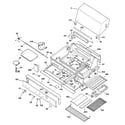 GE ZGG48L42C2SS gas grill parts diagram