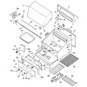 GE ZGG27N21C2SS gas grill diagram