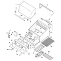 GE ZGG27L20CSS gas grill parts diagram
