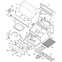 GE ZGG27L21CSS gas grill parts diagram