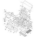 GE ZGG36L31CSS gas grill parts diagram