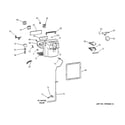 GE PTI22MFMALBB dispenser diagram