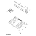 GE JGBS06PPH1WH cooktop diagram