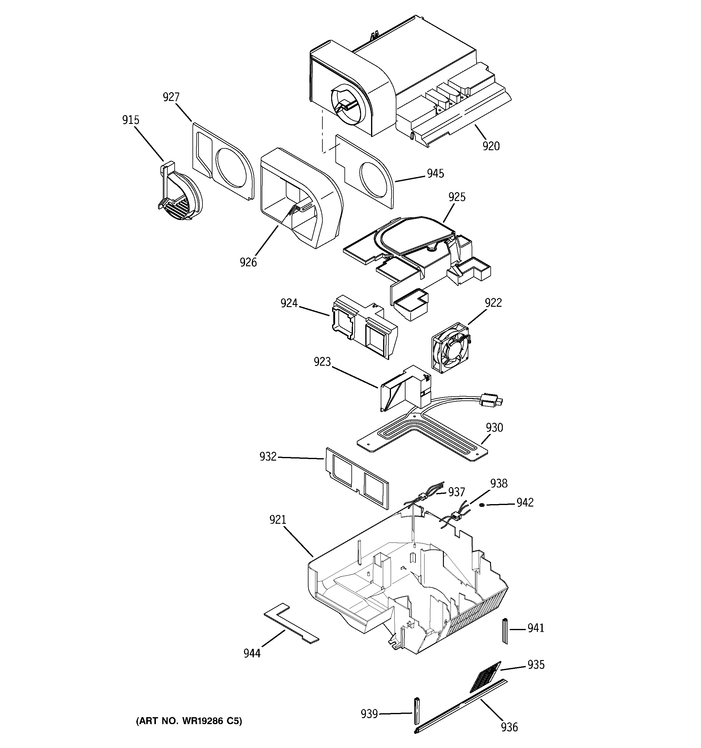 GE PSG25NGMHCWW custom cool diagram