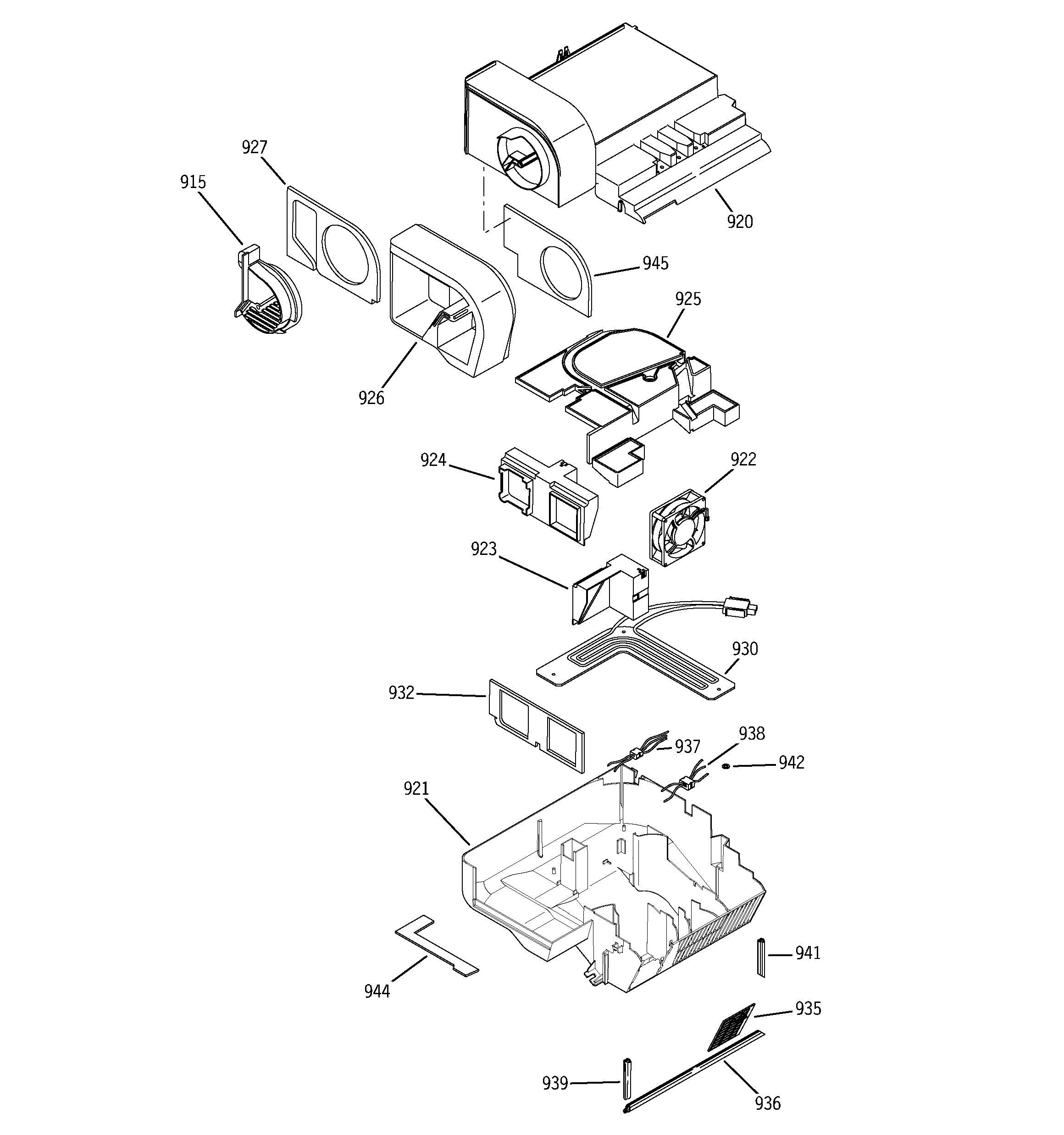 GE PSG25NGMHFWW custom cool diagram