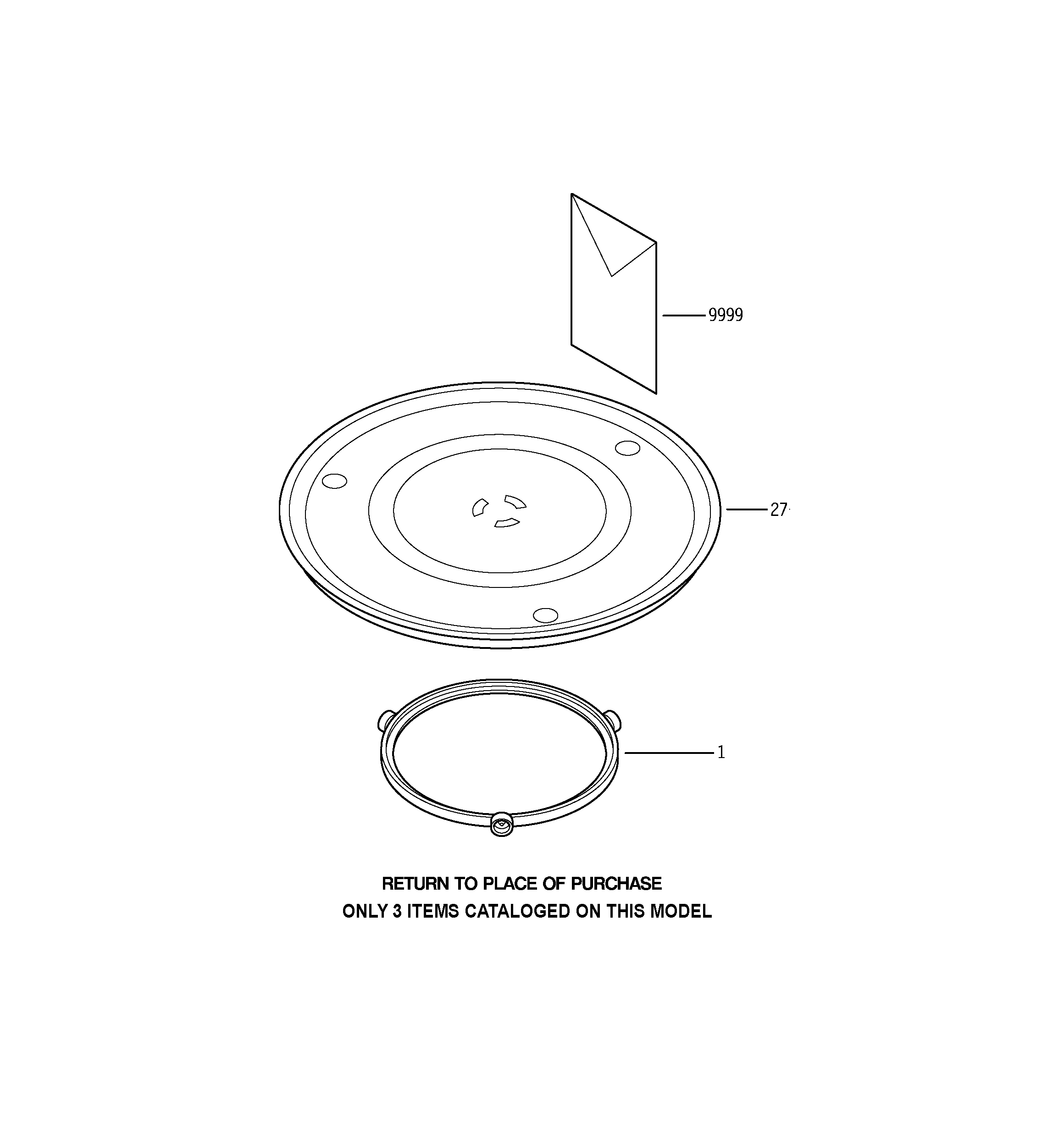 GE JES1036PWH001 microwave diagram