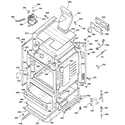 GE JGBP35DEH1WW body parts diagram