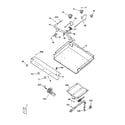 GE JGBS24BEH1WH gas & burner parts diagram