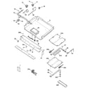 GE JGBP79MEF3BC gas & burner parts diagram