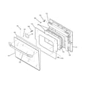GE JMS08BD3WH door diagram