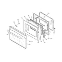 GE JT912BF2BB door diagram