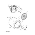 GE DWXR485EB2CC drum diagram