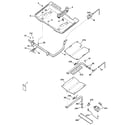 GE JGBP24BEH1CT gas & burner parts diagram