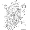 GE JGBP85WEH1WW body parts diagram