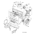 GE SCB2000FWW01 interior parts (1) diagram