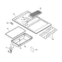 GE JGP979WEF1WW cooktop diagram