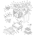 GE JBP67WH2WW body parts diagram