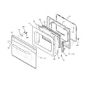 GE JSP47CF4CC door diagram