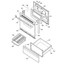 GE JBS16GV3 door & drawer parts diagram