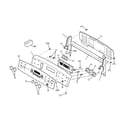 GE JB905KH2CC control panel diagram
