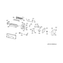 GE TBX25PRBMRWW ice maker diagram