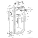 GE ZIF36NMARH cabinet parts (2) diagram