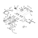 GE JGP319EJ1WH gas & burner parts diagram