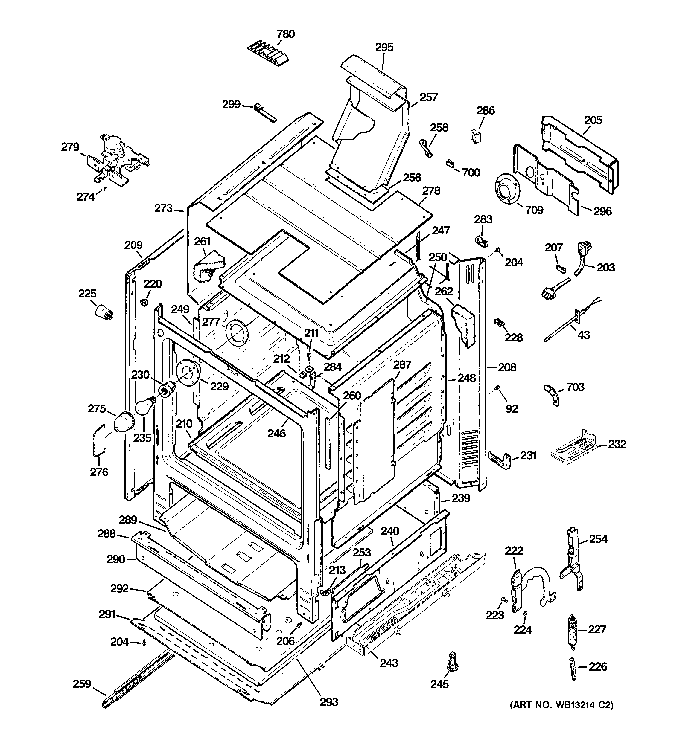 GE JGB902WEH3WW body parts diagram