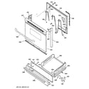 GE JGBS04BEH2WH door & drawer parts diagram
